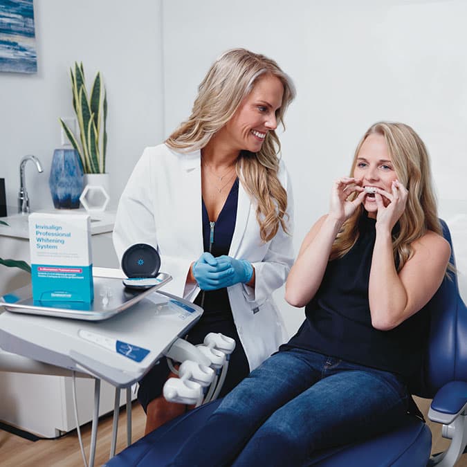 Invisalign® Aligners Teeth Whitening | Invisalign.com